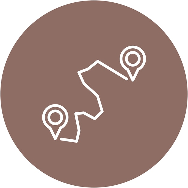 Obtener el estilo de la ilustración vectorial de direcciones