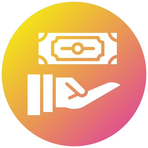 Obtener una ilustración del diseño del icono vectorial de Bill