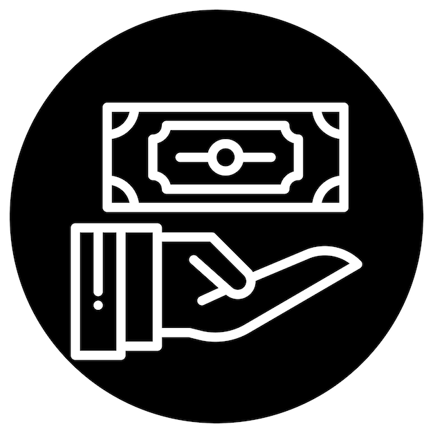 Obtener una ilustración del diseño del icono vectorial de Bill