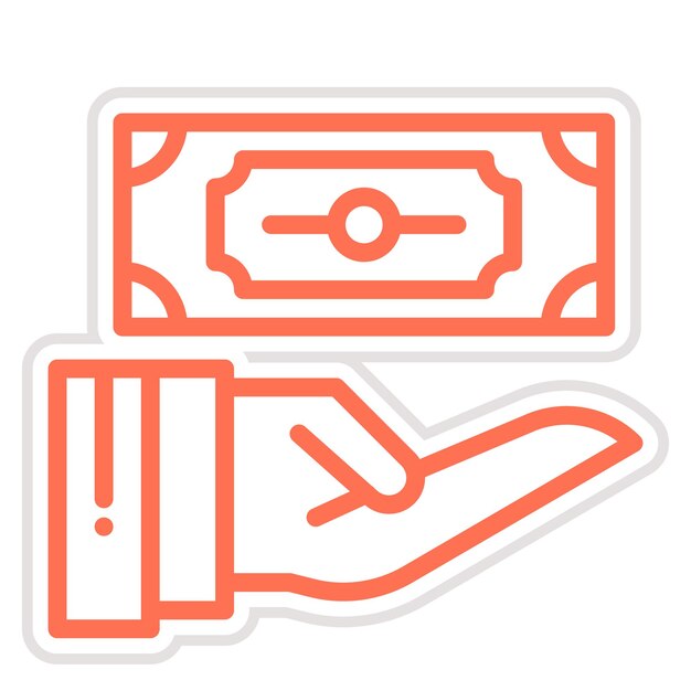 Obtener una ilustración del diseño del icono vectorial de Bill