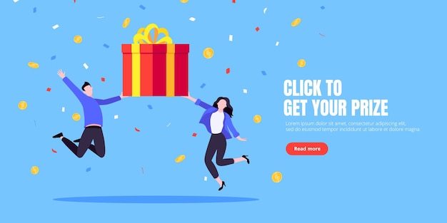Obtener incentivos en línea regalo beneficio recompensa y regalos ganar puntos de programa de lealtad