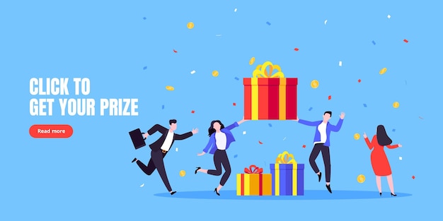 Obtener incentivos en línea regalo beneficio recompensa y regalos ganar puntos de programa de lealtad