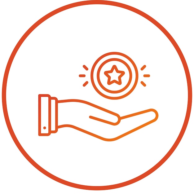 Obtener puntos de recompensa Estilo del icono