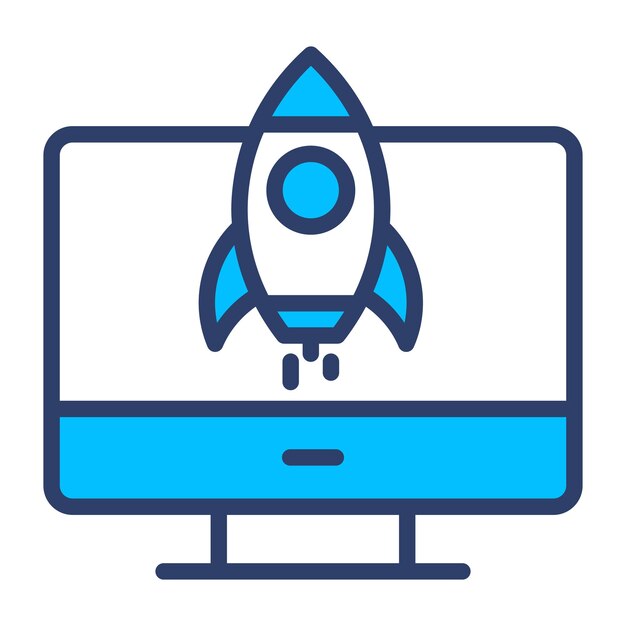 Obtener sus manos en este icono de diseño creativo de concepto de inicio de lanzamiento de negocios