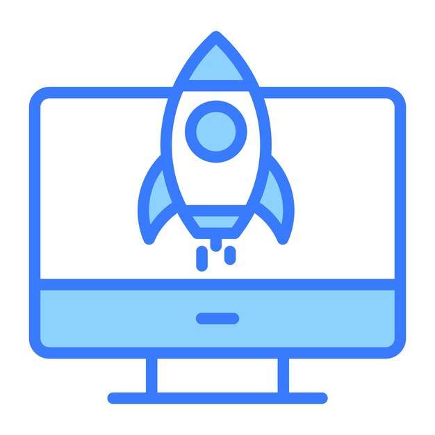 Obtener sus manos en este icono de diseño creativo de concepto de inicio de lanzamiento de negocios