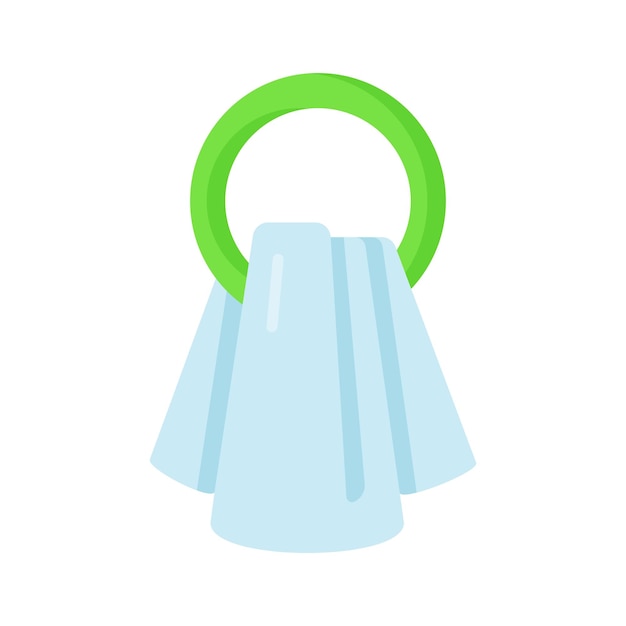 Obtener sus manos en esta toalla colgante icono de diseño vector de la toalla de limpieza