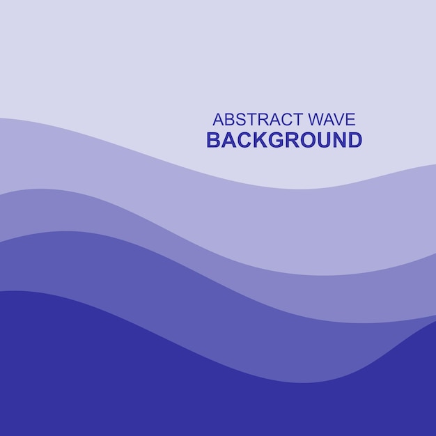 Ocean Waves Background Logo Design Vector Art Iconos en colores pastel