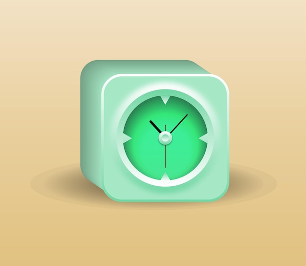 Oclock vector premium