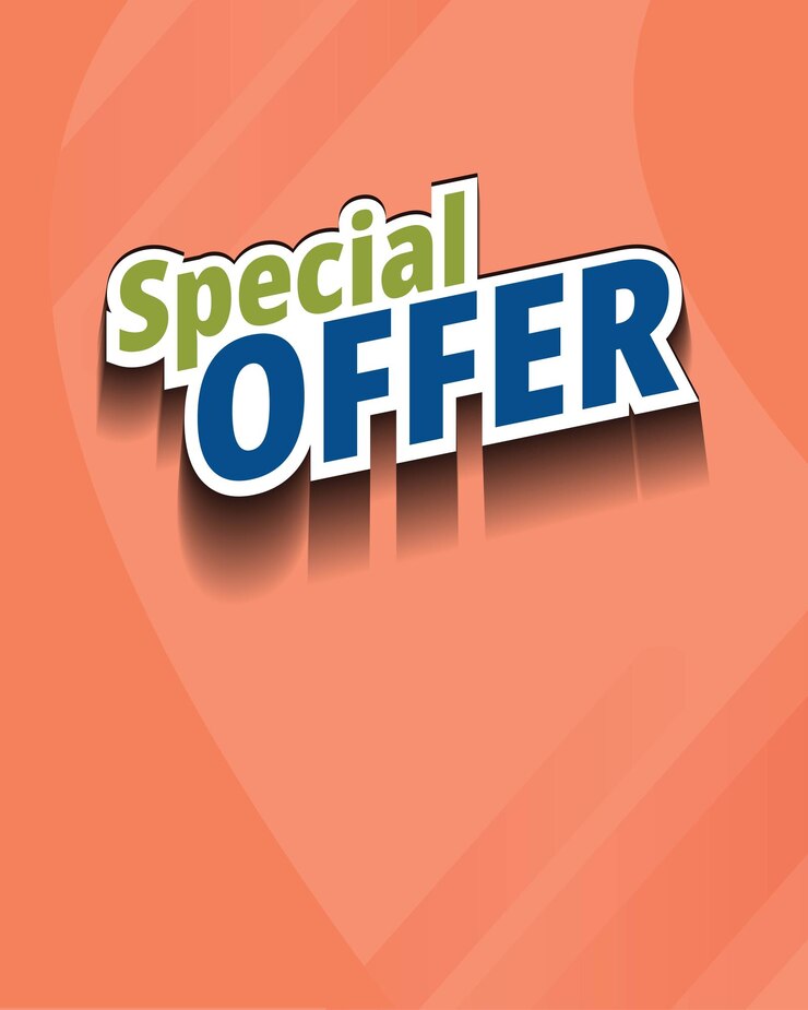 Vector oferta especial