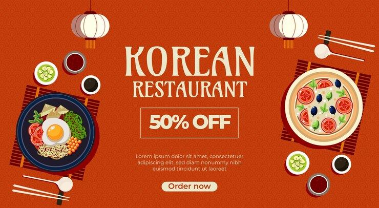 Oferta de tiempo limitado en el restaurante coreano 50 de descuento