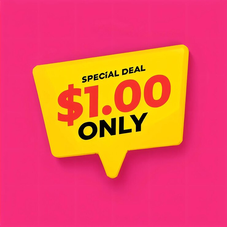 Vector oferta de venta etiqueta banner oferta de descuento promoción