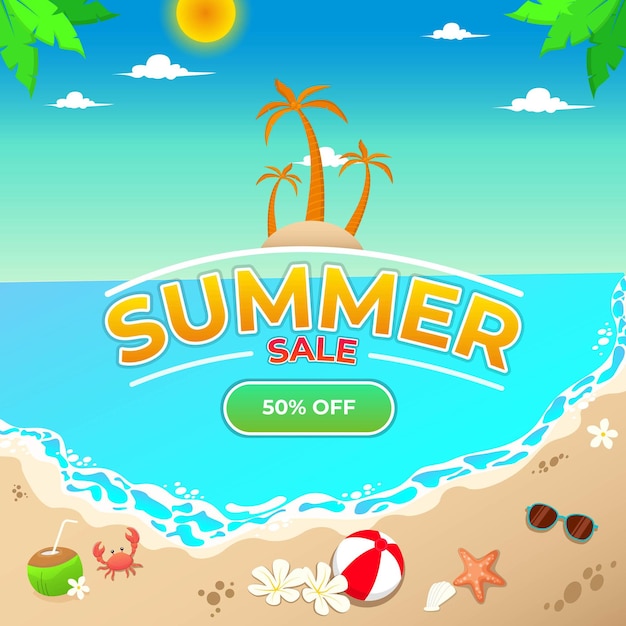 Oferta de verano descuento playa