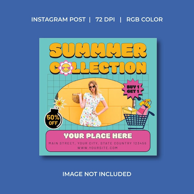 Oferta de verano Redes sociales