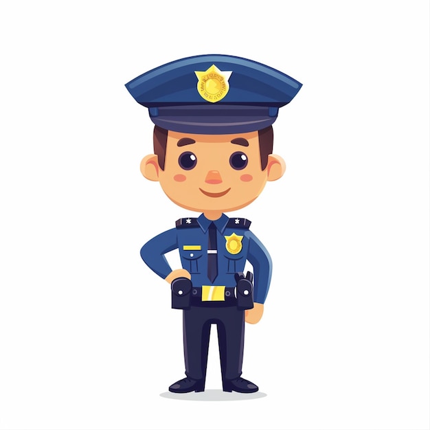 Oficial de policía policía policía ley uniforme de seguridad patrulla de cumplimiento