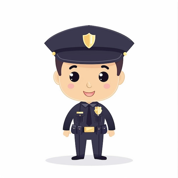 Oficial de policía policía policía ley uniforme de seguridad patrulla de cumplimiento
