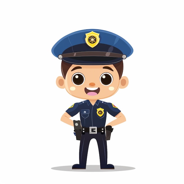 Oficial de policía policía policía ley uniforme de seguridad patrulla de cumplimiento