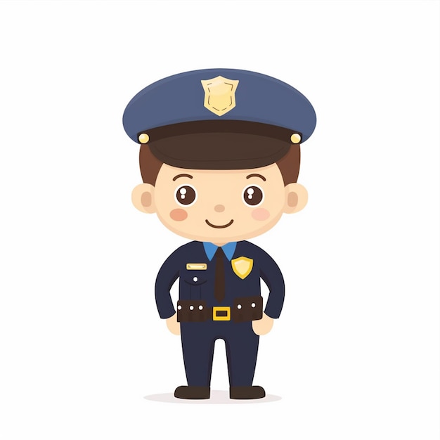 Oficial de policía policía policía ley uniforme de seguridad patrulla de cumplimiento