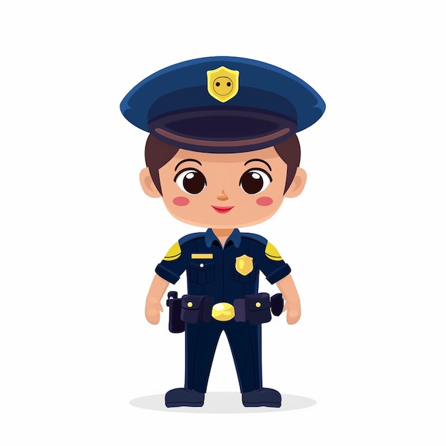 Oficial de policía policía policía ley uniforme de seguridad patrulla de cumplimiento