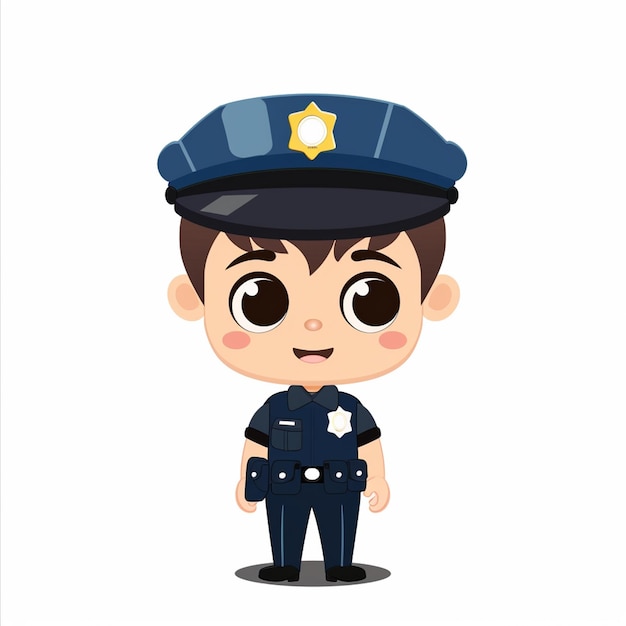 Oficial de policía policía policía ley uniforme de seguridad patrulla de cumplimiento