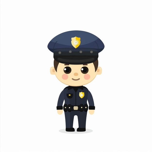 Oficial de policía policía policía ley uniforme de seguridad patrulla de cumplimiento
