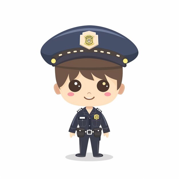 Oficial de policía policía policía ley uniforme de seguridad patrulla de cumplimiento