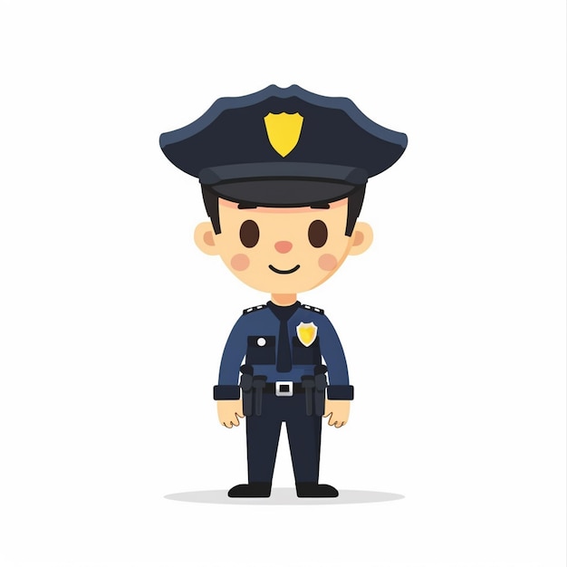Oficial de policía policía policía ley uniforme de seguridad patrulla de cumplimiento