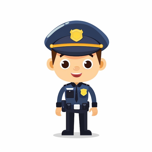 Oficial de policía policía policía ley uniforme de seguridad patrulla de cumplimiento