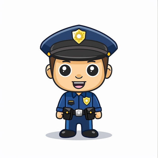 Oficial de policía policía policía ley uniforme de seguridad patrulla de cumplimiento