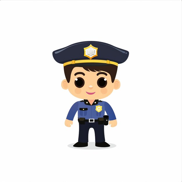 Oficial de policía policía policía ley uniforme de seguridad patrulla de cumplimiento