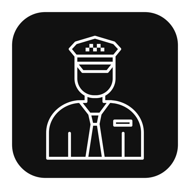 un oficial de policía con un uniforme en la cabeza está de pie en un círculo