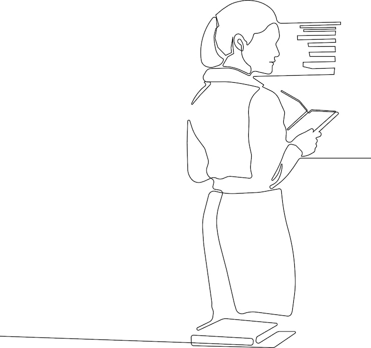 Vector oficial de préstamos negociando con un cliente del banco una línea