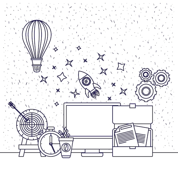 oficina de espacio de trabajo