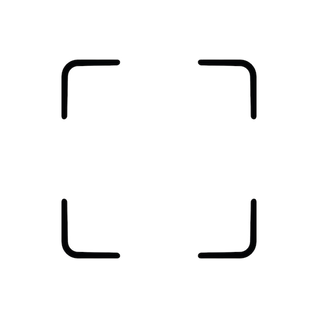 Oficina Ilustración vectorial del icono de línea delgada Icono simple Símbolos lineales