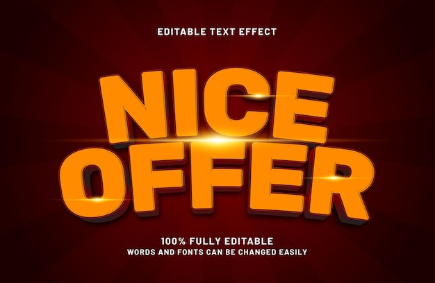 ofrecer un buen efecto de texto editable en el estilo de texto de venta y descuento