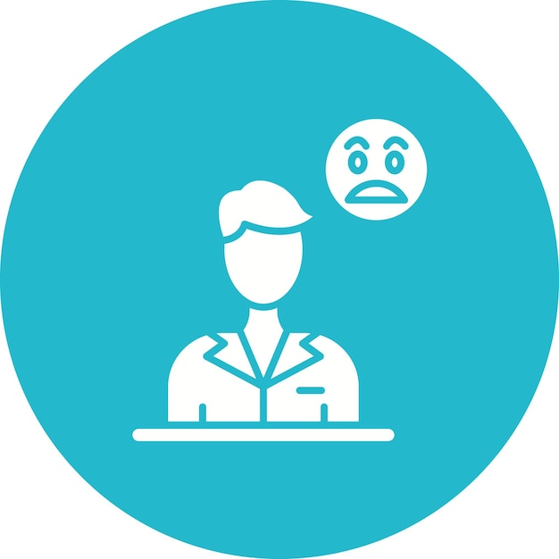 Oh no hay imagen vectorial de icono puede ser utilizado para la inteligencia emocional