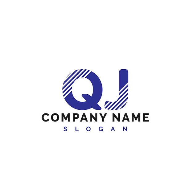 OJ Diseño del logotipo de la letra OJ logotipo de la letra Vector Ilustración Vector