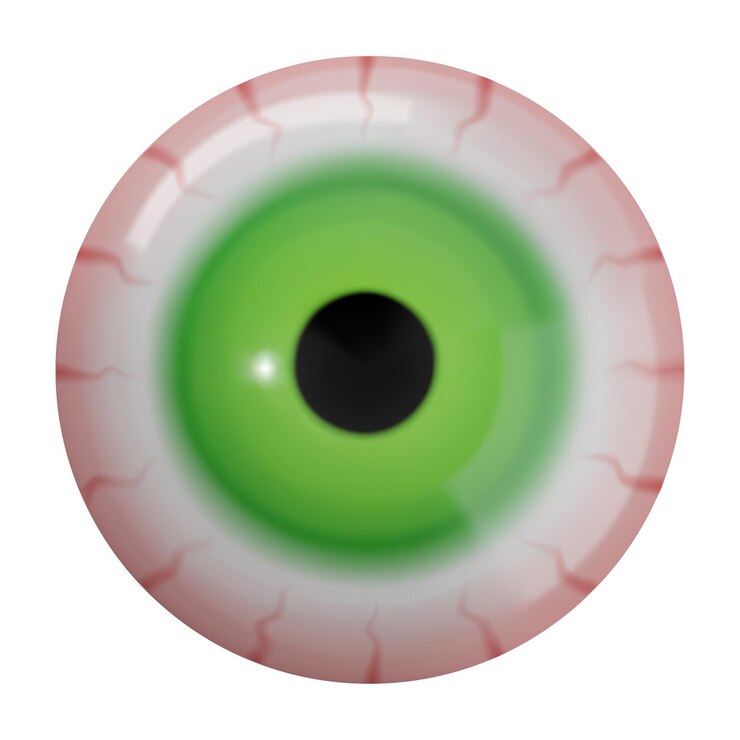 Vector ojo de caramelo de halloween
