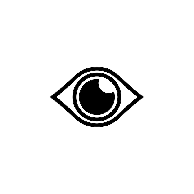 Ojo logo cámara moda graohic hermosa