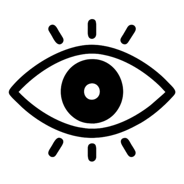 ojo pictograma