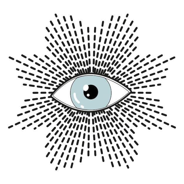 Ojo de la Providencia símbolo masónico geometría sagrada religión espiritualidad ocultismo todo lo que ve
