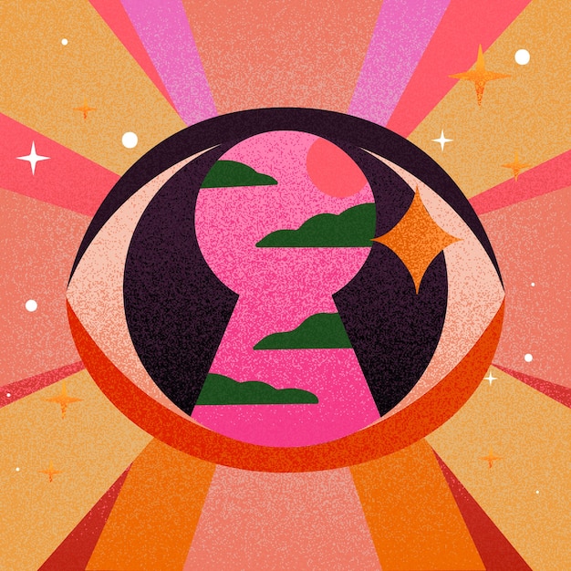 El ojo de la revelación: un portal psicodélico
