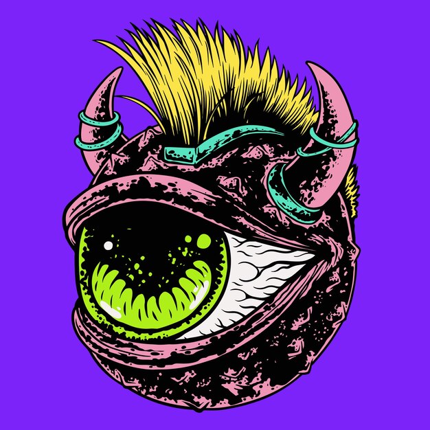 Ojos de monstruo