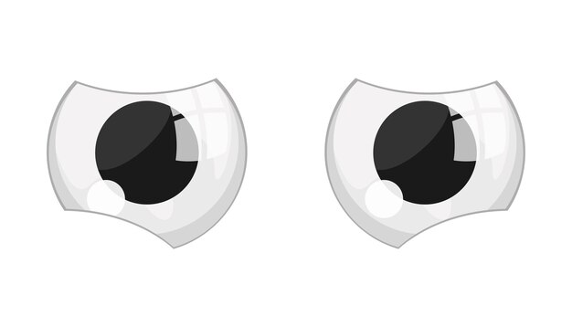 Ojos de plástico de juguete que lloran
