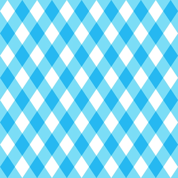 Oktoberfest patrón sin costuras Oktoberfest diamante impresión Vector ilustración