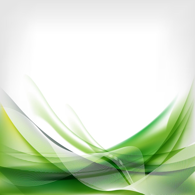 Ola abstracta sobre fondo
