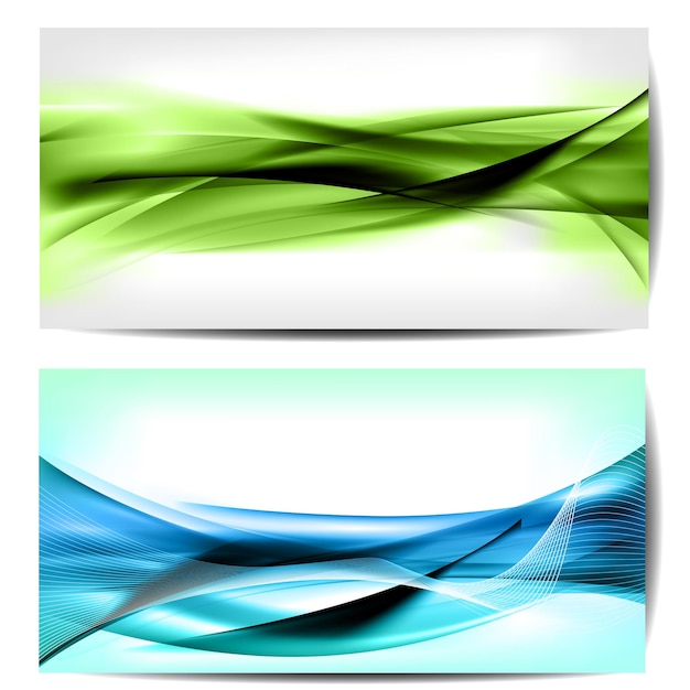 Ola de color abstracto sobre fondo