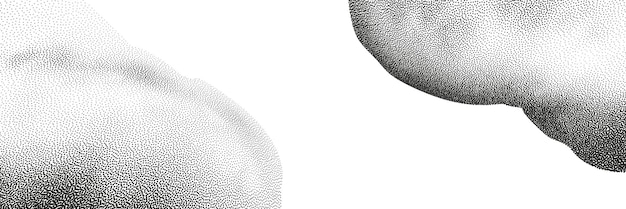Una ola de puntos negros con una textura arenosa Un fondo granulado abstracto con un patrón de gradiente ruidoso