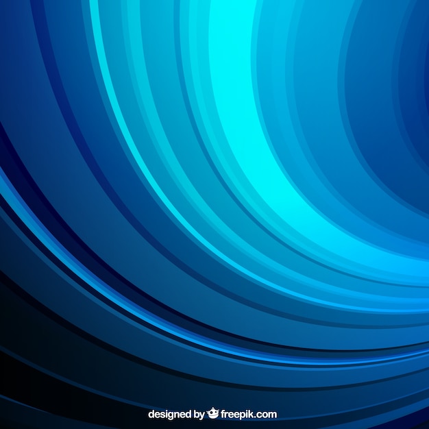 Olas de fondo azul