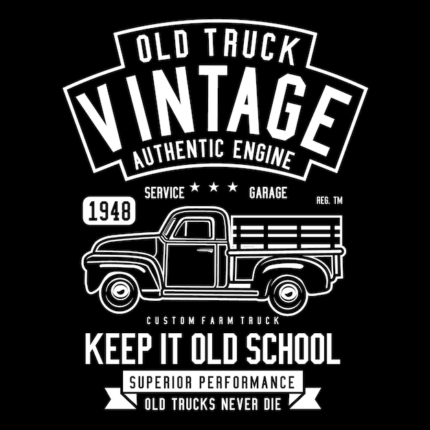 Old Truck Vintage