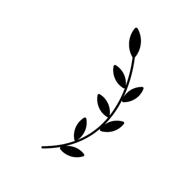 Vector olive branch